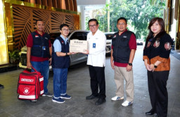 Petrokimia Gresik Bersama Satgas Bencana Nasional BUMN Jatim Kirim 41 Relawan ke Pulau Bawean