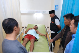 Apes, Curi Mobil Warga Malah Bonyok Dimassa