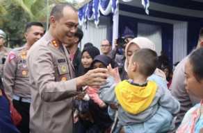 Polres Malang Berangkatkan Ratusan Peserta Program Balik Gratis