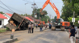 Median Jalan di Depan SPN Polda Jatim Bakal Dievaluasi