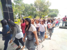 Ratusan LC Geruduk DPRD Kabupaten Pasuruan