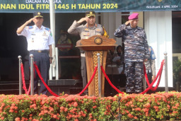 Kapolres Pasuruan Pimpin Apel Gelar Pasukan Ops Ketupat 2024