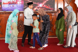 Terbuka Untuk Umum, Open House Pj Wali Kota Ali Kuncoro Diserbu Warga