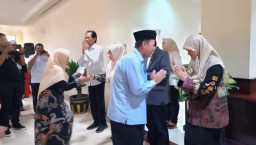Halal Bihalal Hari Pertama Masuk Kerja, DPRD Surabaya Optimalkan Kinerja