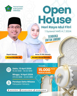 Gus Muhdlor Gelar Open House untuk Masyarakat, 15.000 Porsi Makanan Disiapkan