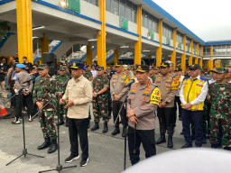 Kapolri Jamin Keamanan Mudik di Terminal Purabaya: Tes Urine Sopir Bis Diperketat