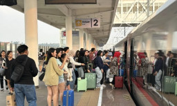 Libur Panjang, Whoosh Layani 20 Ribu Penumpang/hari