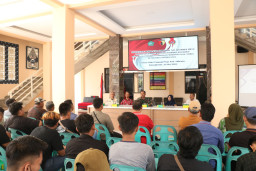 Kegiatan Sosialisasi TMMD Ke-120, Menjaga Ketertiban Umum dan Ketentraman Masyarakat Perda 10/2013