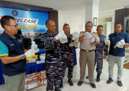 Penyelundupan Terumbu Karang ke Malaysia Digagalkan