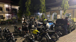 Hendak Balap Liar, Belasan Motor di Situbondo Diamankan