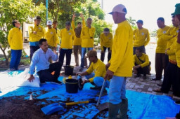 DKPP Madiun Latih Peternak Buat Pupuk Organik