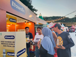 Festival Surabaya Pestapora, Etawalin Dorong Gaya Hidup Sehat Untuk Anak-anak