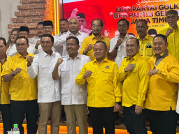 Gerindra-Golkar Bertemu, Jajaki Peluang Usung Bayu Airlangga di Pilwali Surabaya