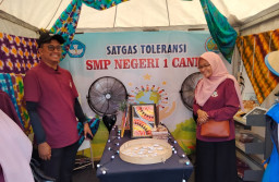 Satgas Toleransi SMPN 1 Candi Tampilkan Karya Gerakan Asah Asih Asuh