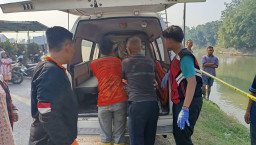 Geger, Sosok Mayat Tersangkut di Kail Jaring Pancing