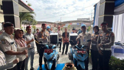 Ditlantas Polda Jatim Launching Samsat Dulur