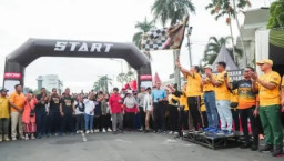 Bupati Jember Lepas Peserta Fun Bike dan Jalan Santai