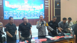 Polres Blitar Kota Berhasil Ungkap Tindak Kejahatan Berbagai Jenis
