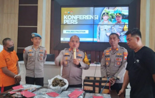 Penipuan Modus Penggandaan Uang Dibongkar Polres Pacitan