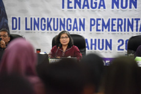 Pj Wali Kota Kediri Beri Arahan saat Pelatihan Kewirausahaan Bagi Tenaga Non ASN