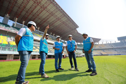 Jelang AFF U-19 dan Asian Men's U-20 Volley Championship, PLN Gelar Apel Siaga Kelistrikan