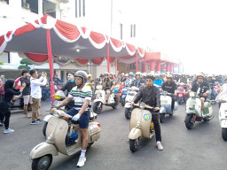 Semarak Surabaya Bervespa, Kebersamaan dalam Roda Dua