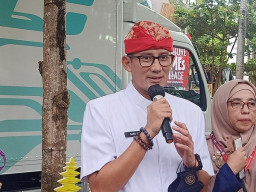 Sandiaga Ajak Komunitas Kreatif di Gresik Garap Potensi Parekraf Setempat