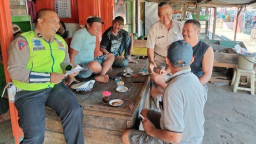 Polres Magetan Sosialisasi Disiplin Berlalu Lintas ke Masyarakat