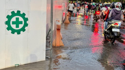 Penanganan Cepat Kebocoran Pipa PDAM di Terminal Induk Joyoboyo