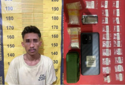 Satresnarkoba Polres Pasuruan Berhasil Tangkap 2 Pengedar Sabu
