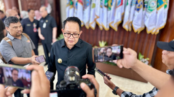 Hadiri Penyampaian Pendapat Banggar, Pj Gubernur Adhy Optimistis Segera Tuntas Sesuai Time Line