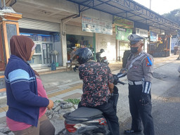 Polres Blitar Kota Tindak Ribuan Pelanggar, Didominasi Kendaraan Roda Dua