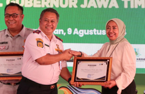 Dukung Penyelenggaraan Layanan QRIS, Bank Jatim Raih Apresiasi Dari Dishub Provinsi Jawa Timur