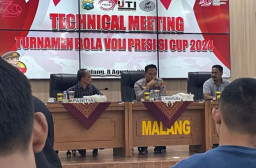 Polres Malang Bersama IJTI dan JPM Gelar Turnamen Bola Voli