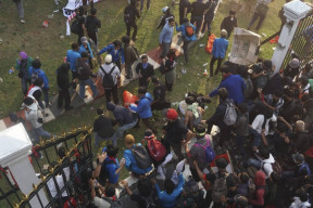 Akibat Elite KIM, Aksi Demo Tolak Revisi RUU Pilkada, Ricuh