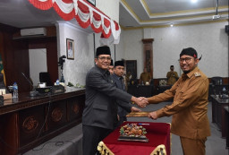 DPRD Sumenep Gelar Rapat Paripurna Hasil Raperda Perubahan APBD 2024