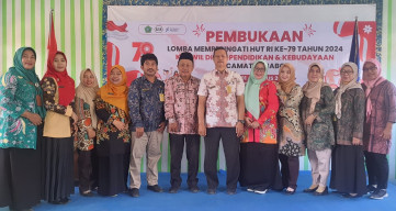K3S Gelar Lomba Tingkat SD Negeri di Lingkup Disdikbud Kecamatan Jabon