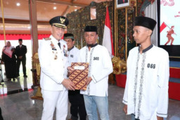 188 Napi dapat Remisi, begini Pesan PJ Bupati pada Warga Binaan