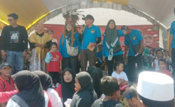 Meriahkan HUT RI ke-79, Pemdes Dukuhsari Gelar Jalan Sehat Berbudaya