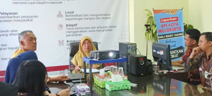 Tingkatkan Mutu Layanan Publik, BPS Kota Mojokerto Gelar FGD