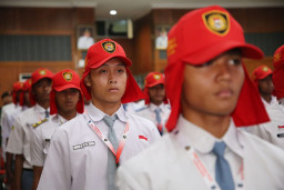 Semangat Kebangsaan dalam Pemusatan Pendidikan dan Pelatihan Paskibraka Surabaya 2024