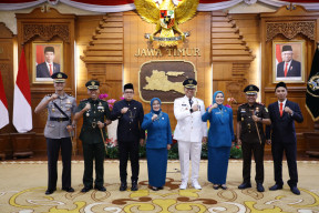 Lantik Pj Walikota Malang dan Pj Bupati Magetan, Pj Gubernur Adhy Sebut Keduanya Sosok Berpengalaman