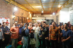 Ratusan Relawan PKS Kota Kediri Pastikan Berjuang Bersama Mbak Vinanda Wujudkan Perubahan