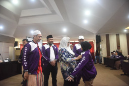 Pj Wali Kota Kediri Lepas 35 Kafilah Ikuti Ajang PORSADIN VI Jawa Timur