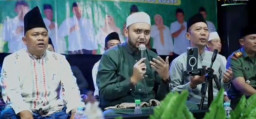 Dampaan Bersholawat Awali Kegiatan Sedekah Bumi Desa Dampaan Cerme