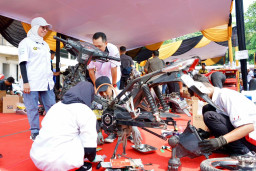 Balap Motor Listrik Konversi Pertama Di Dunia, PLN EV Conversion Race 2024 Seri I Berlangsung Meriah