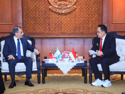 Pj Gubernur Adhy Jajaki Kerjasama dengan Dubes Guatemala