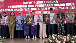 Kekuatan dan Persatuan Jadi Makna Nomor Urut 1 Paslon Vinanda - Gus Qowim di Pilkada Kota Kediri 202