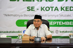 Perkuat Sinergitas dengan UPZ, Baznas Kota Kediri Gelar Rakor