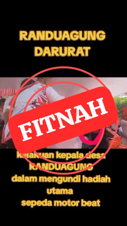 Kades Randuagung Ancam Polisikan Penyebar Video Viral Kecurangan Undian Hadiah Utama Jalan Sehat